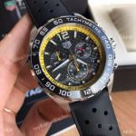 Swiss Copy TAG Heuer Formula One Chronograph Yellow Men's 43mm Watch